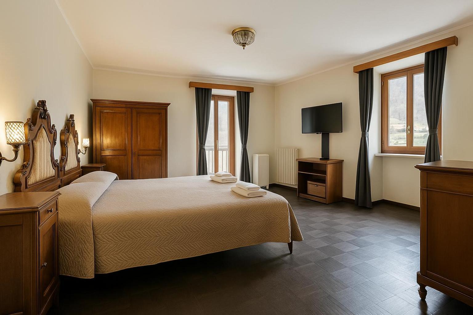 Albergo Locanda Corona 발리노 외부 사진